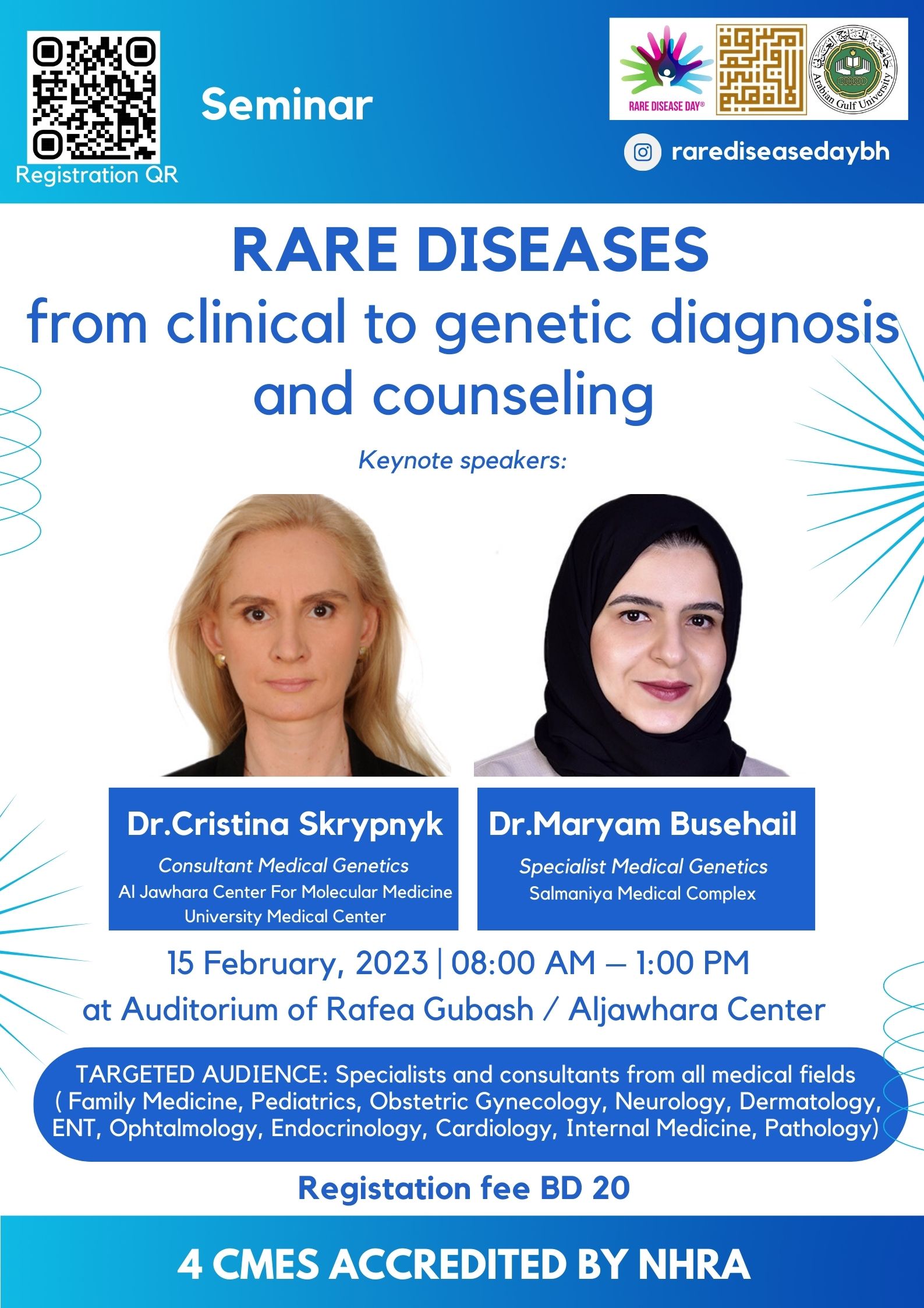 RARE DISEASES from clinical to diagnosis and counseling