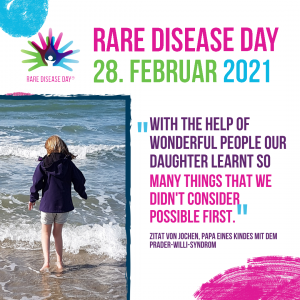 Living with the Prader-Willi syndrome - Rare Disease Day 2024